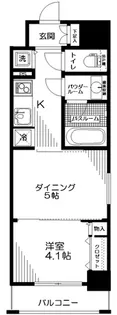 日神デュオステージ本所吾妻橋【10階】の間取り
