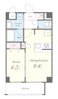 GLANZ【2階】の間取り