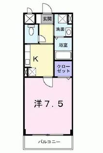 ポポラーレ【2階】の間取り