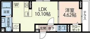 ブランベルク【1階】の間取り