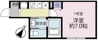 ルミア南林間【3階】の間取り