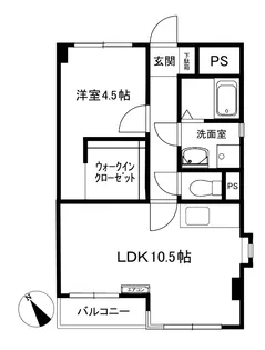 アルプハイツ梶ヶ谷【3階】の間取り