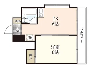 メゾン仁保【2階】の間取り