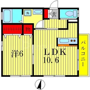 PLAISIR【2階】の間取り
