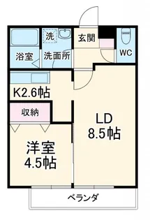 Grand Foret【1階】の間取り