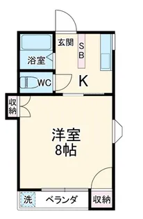 コーポイヴ【1階】の間取り