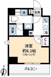 ティモーネ プレミアム川崎イースト【3階】の間取り