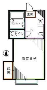 ウィステリア【2階】の間取り
