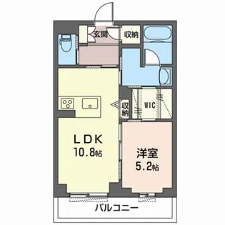 サラ イースト【3階】の間取り