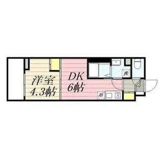 HF西巣鴨レジデンス【2階】の間取り