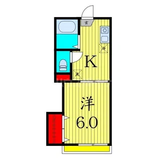 ドルチェ友【2階】の間取り