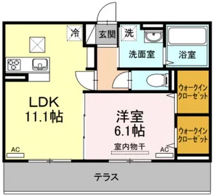 パストラル庄町【1階】の間取り