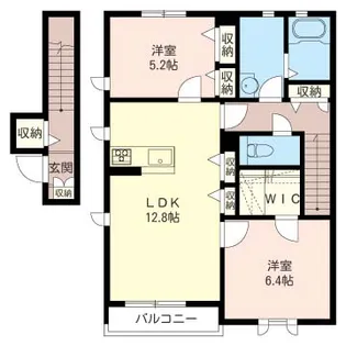 沙羅 Court A【2階】の間取り