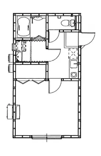 ロワレーヌII【1階】の間取り