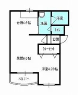 センティア松縄【2階】の間取り