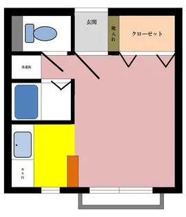 グリーンプラザ環(タマキ)【2階】の間取り