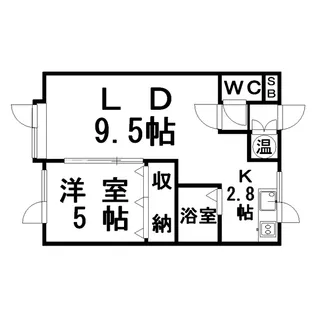 メゾン・ド・ヴェルディ【2階】の間取り