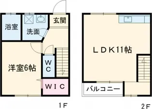 U-palazzoの間取り
