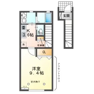 ロンターノ【2階】の間取り