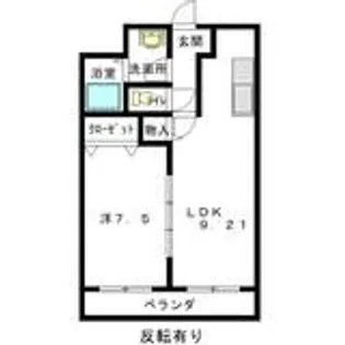 エバーフィールドII【3階】の間取り