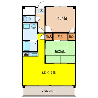 VIVRE 21【3階】の間取り