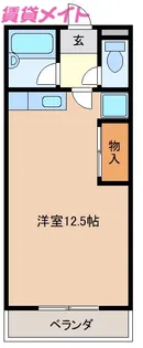 MMハイツNO.1【3階】の間取り