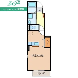 アンフィニA棟【1階】の間取り