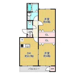 兵庫県神戸市垂水区塩屋台1【マンション】の間取り