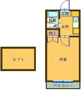 アリス深谷9号館【1階】の間取り
