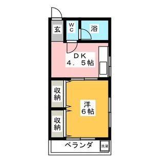 第3湘南ハイツ【2階】の間取り