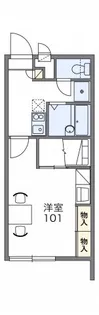 1Kの間取り画像