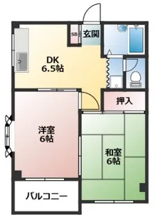 メゾンマサコ21【2階】の間取り