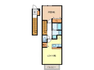 フラワー スペース【2階】の間取り
