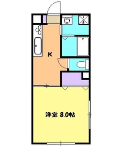 White Lotus【1階】の間取り