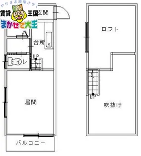 メルフィーズ浦上【1階】の間取り