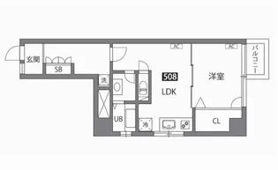 秋山ビル【5階】の間取り
