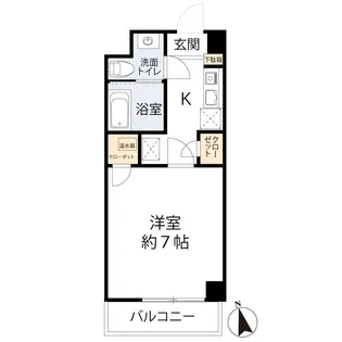 OKA栄ハイツ【2階】の間取り