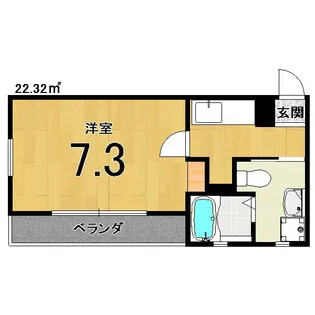 アルカスNEXT御池【2階】の間取り