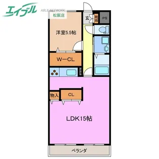 ソレイユ 5【1階】の間取り