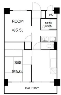 春日ビル【2階】の間取り