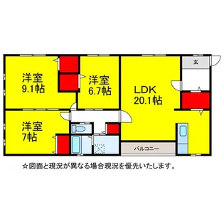 Grace【1階】の間取り