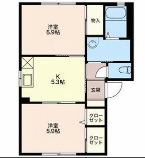 マティーナ【1階】の間取り