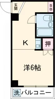 グラン・パレ北千住【2階】の間取り