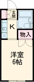 桜プレイス【1階】の間取り