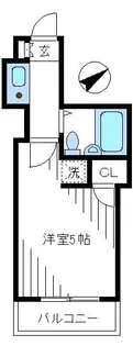 フェリス中野【2階】の間取り