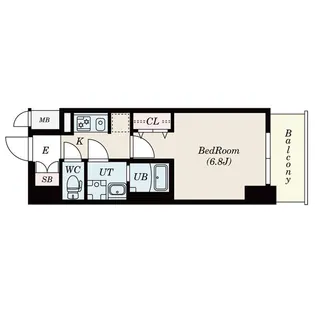S-RESIDENCE鶴舞駅前【3階】の間取り