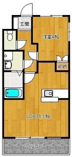 maison de chou-chou【1階】の間取り