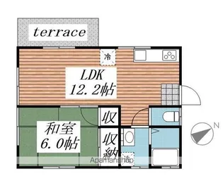 千葉県東金市東金【一戸建】の間取り