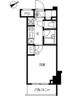 東京都品川区大崎5【マンション】の間取り