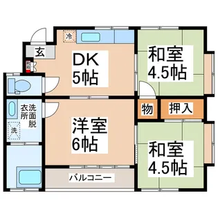 コーポ黒石【2階】の間取り